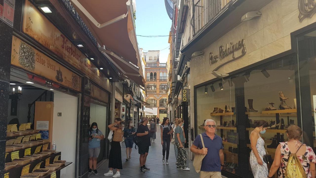 Ubicacion Top Junto Catedral A Acond Y Wifi Sevilla Eksteriør billede